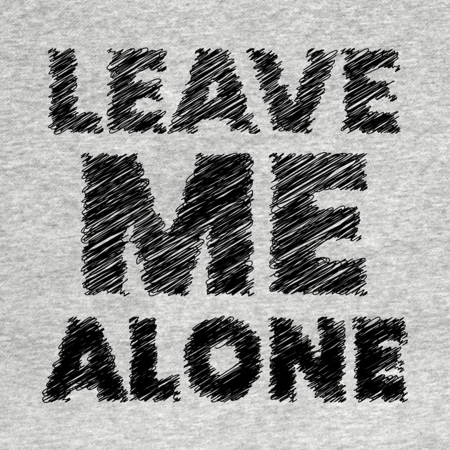 leave me alone black by ibnuali